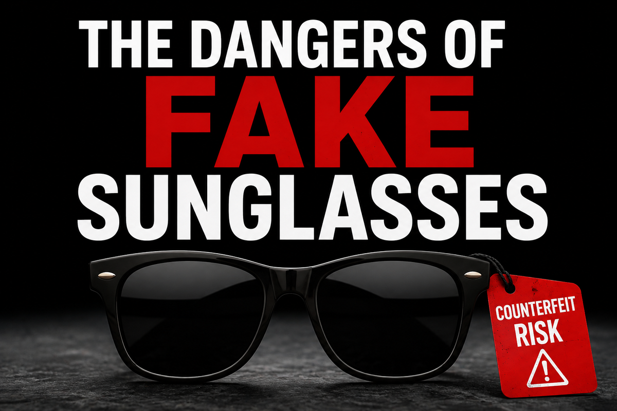 The Hidden Dangers of Buying Fake Sunglasses from TikTok Shop, Temu & DHgate