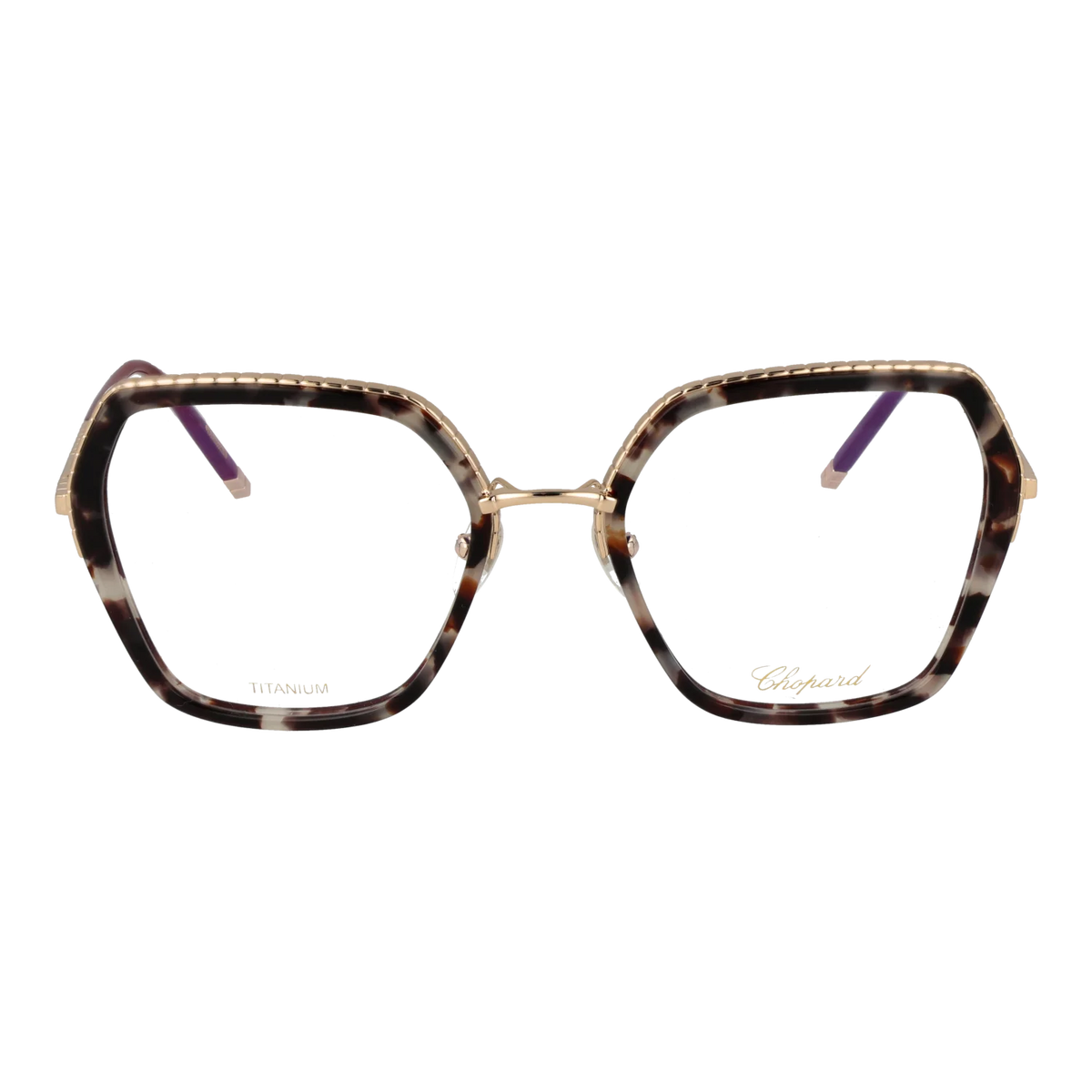 Chopard glasses, Titanium frame, Chopard Optical Frames VCHG28M 300A 53 – Burghley & Co (Image 2)