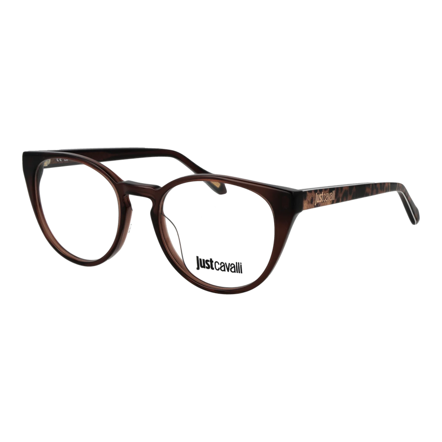 Just Cavalli glasses, Plastic frame, Just Cavalli Optical Frames VJC046 0AAK 51 – Burghley & Co (Image 1)