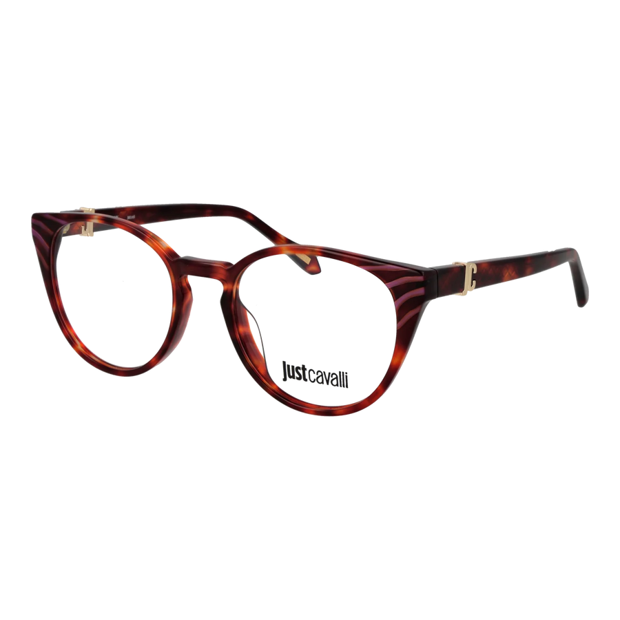 Just Cavalli glasses, Plastic frame, Just Cavalli Optical Frames VJC046V 0WTA 51 – Burghley & Co (Image 1)