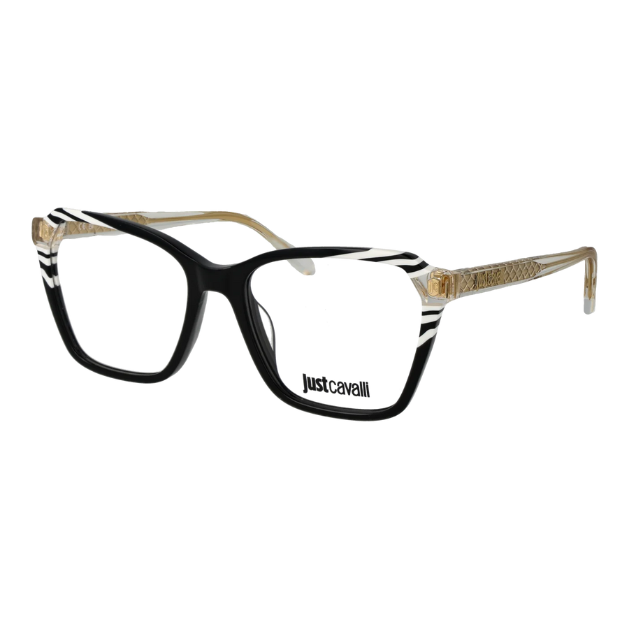 Just Cavalli Square glasses, Plastic frame, Just Cavalli Optical Frames VJC048 0700 54 – Burghley & Co (Image 1)
