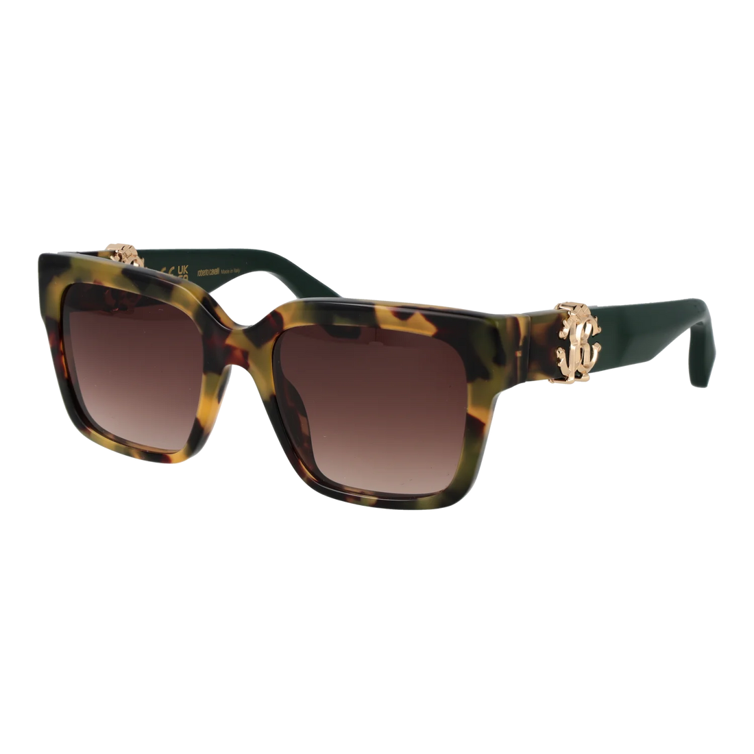 Roberto Cavalli sunglasses, Roberto Cavalli Sunglasses SRC040M 0AGG 54 – Burghley & Co (Image 1)