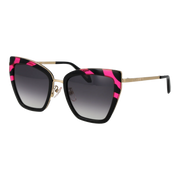 Just Cavalli Square sunglasses, Metal frame, Just Cavalli Sunglasses SJC092 09P2 53 – Burghley & Co (Image 1)