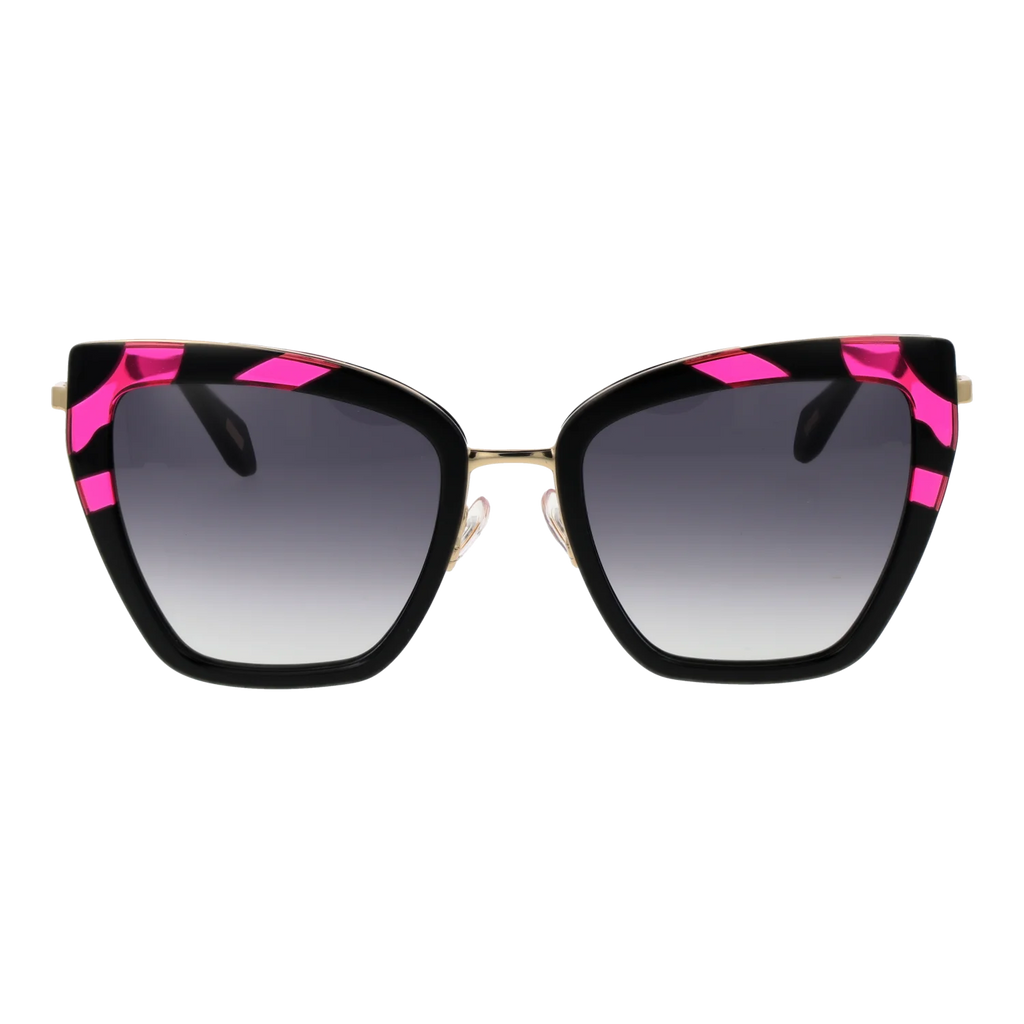 Just Cavalli Square sunglasses, Metal frame, Just Cavalli Sunglasses SJC092 09P2 53 – Burghley & Co (Image 2)