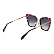 Just Cavalli Square sunglasses, Metal frame, Just Cavalli Sunglasses SJC092 09P2 53 – Burghley & Co (Image 3)