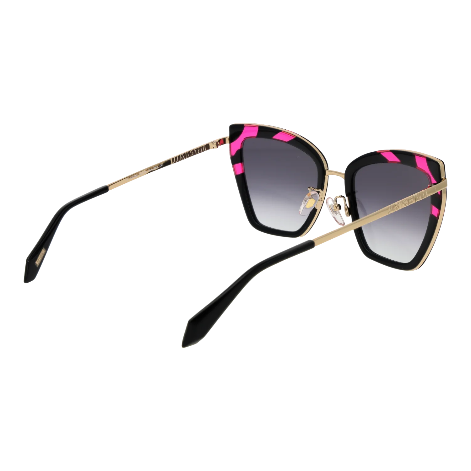 Just Cavalli Square sunglasses, Metal frame, Just Cavalli Sunglasses SJC092 09P2 53 – Burghley & Co (Image 3)