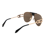 Just Cavalli Aviator sunglasses, Metal frame, Just Cavalli Sunglasses SJC095 300G 62 – Burghley & Co (Image 3)