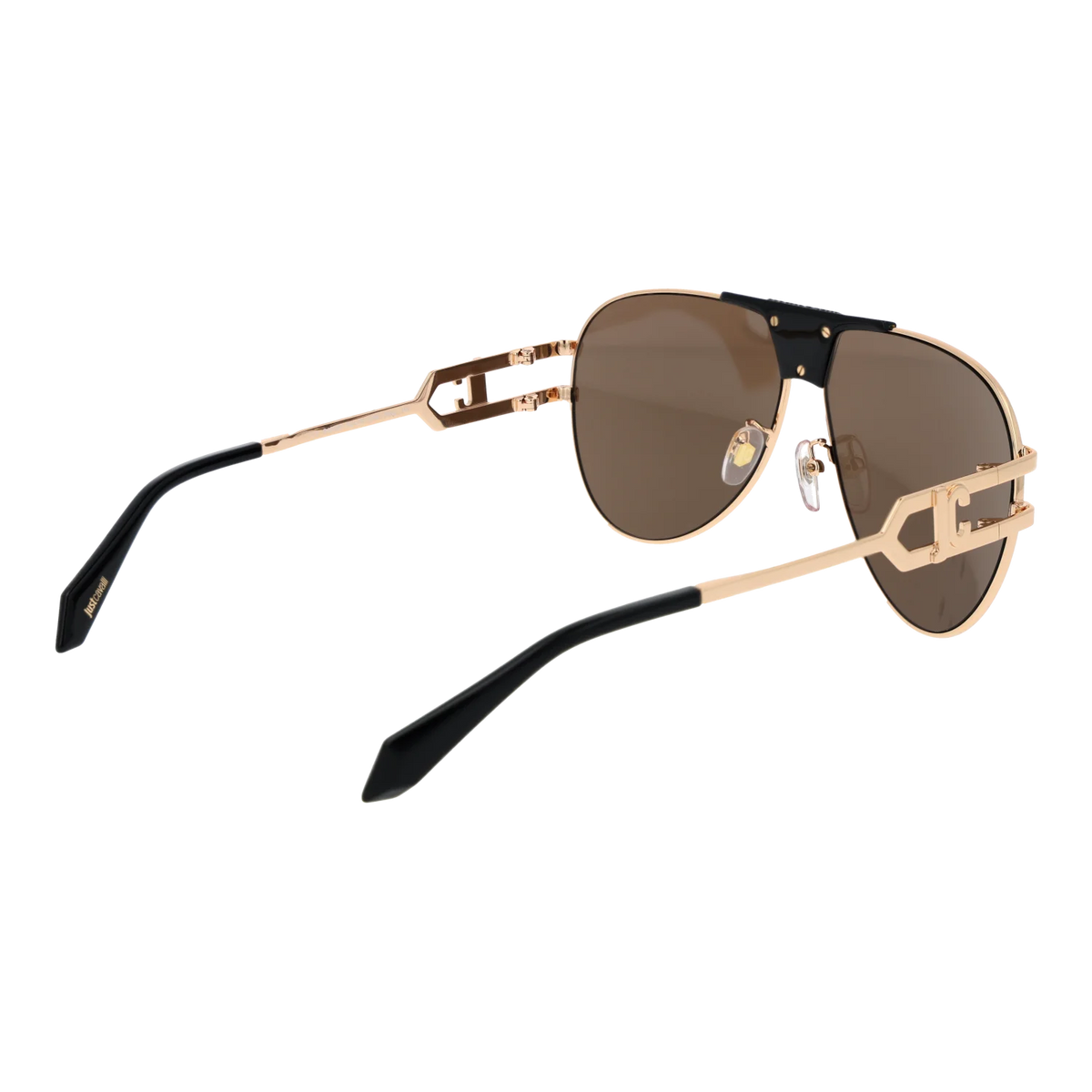 Just Cavalli Aviator sunglasses, Metal frame, Just Cavalli Sunglasses SJC095 300G 62 – Burghley & Co (Image 3)