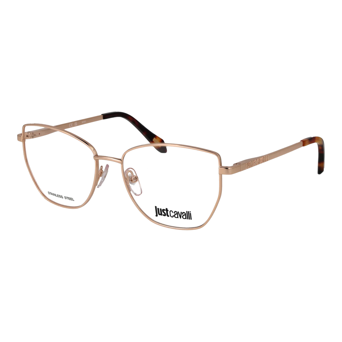Just Cavalli glasses, Just Cavalli Optical Frames VJC074 08FC 54 – Burghley & Co (Image 1)