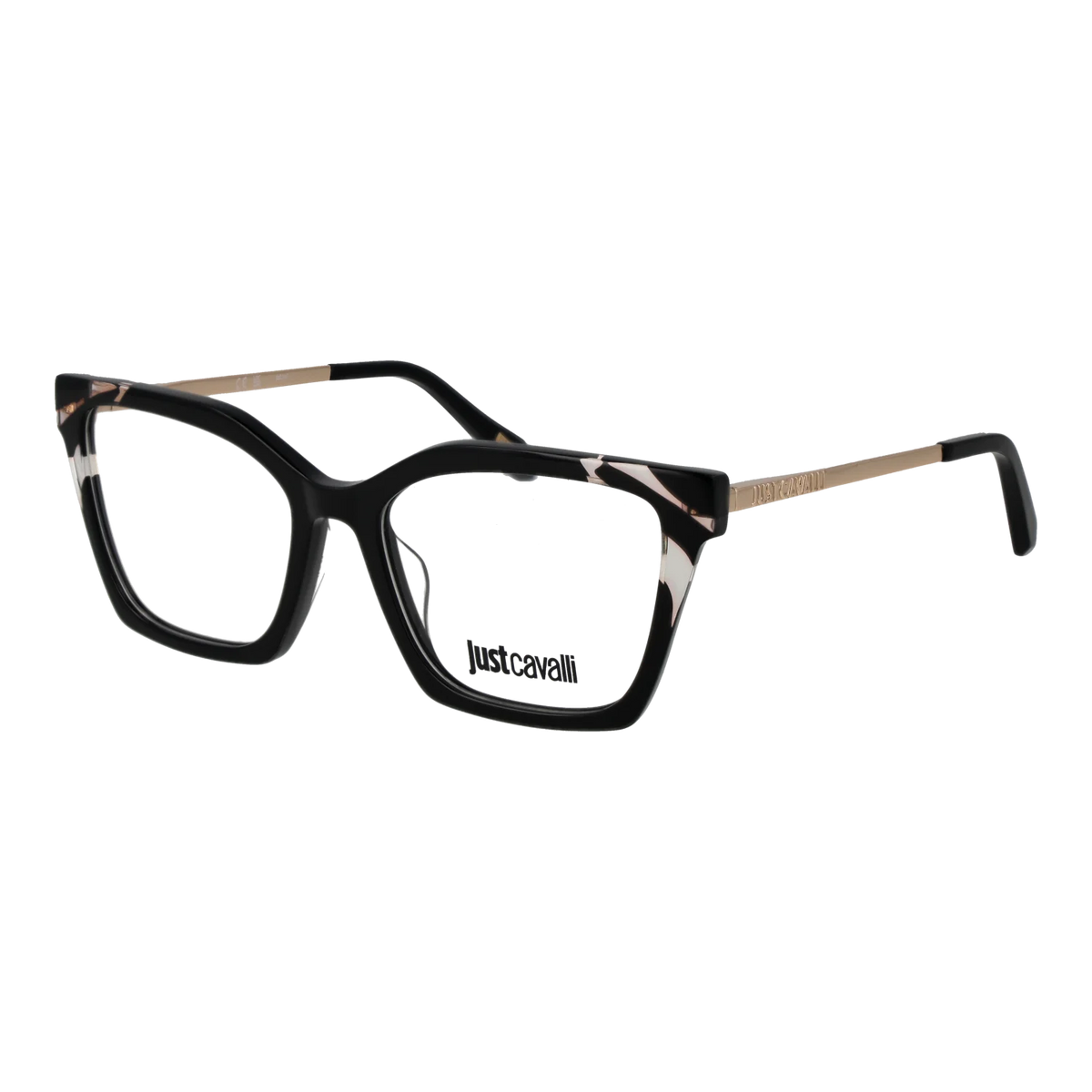 Just Cavalli Cat-eye glasses, Plastic frame, Just Cavalli Optical Frames VJC075 0700 53 – Burghley & Co (Image 1)