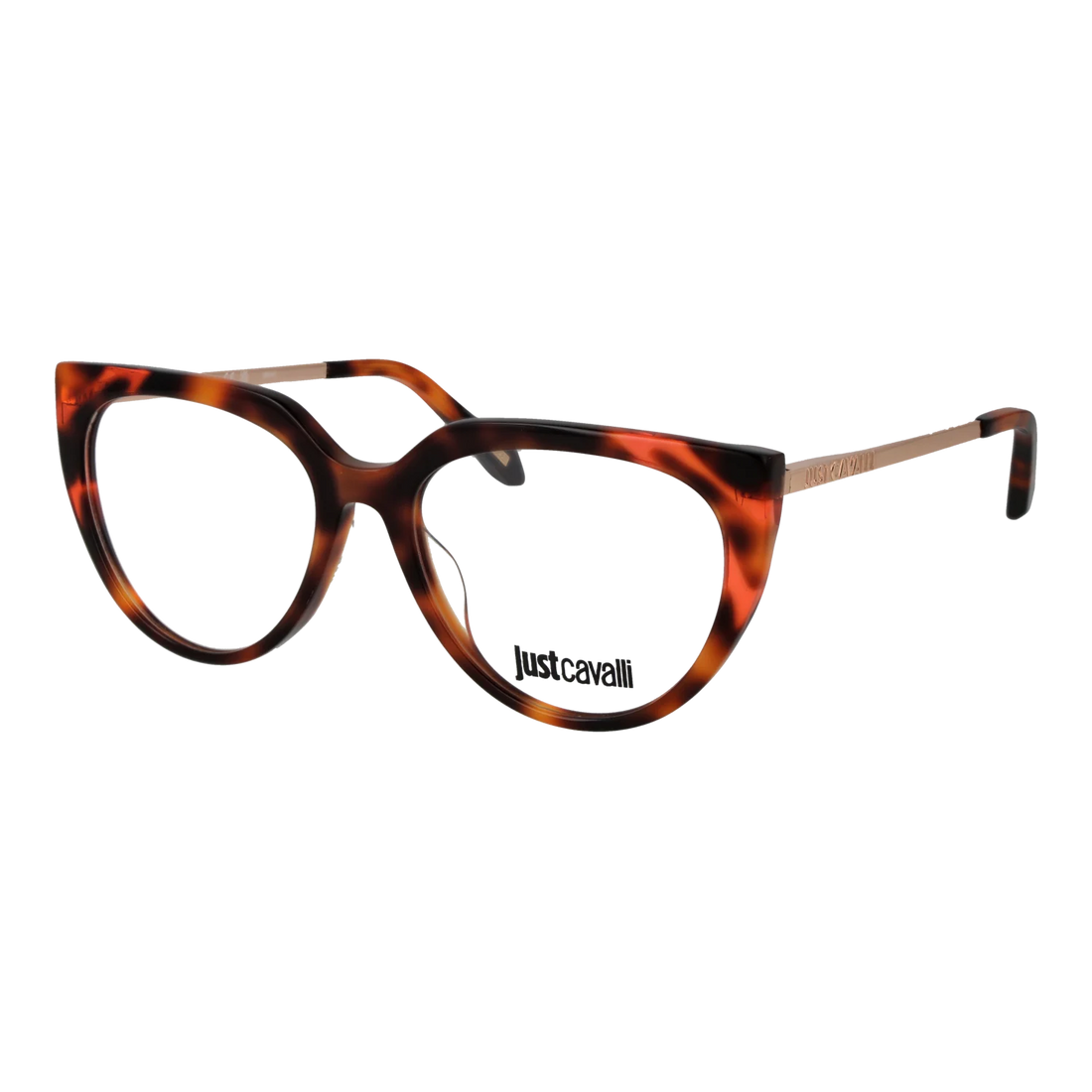 Just Cavalli Cat-eye glasses, Plastic frame, Just Cavalli Optical Frames VJC076 9AJY 54 – Burghley & Co (Image 1)