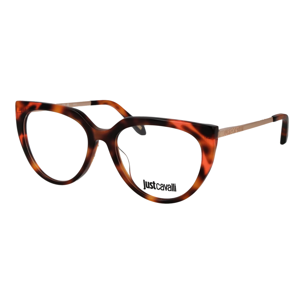 Just Cavalli Cat-eye glasses, Plastic frame, Just Cavalli Optical Frames VJC076 9AJY 54 – Burghley & Co (Image 1)