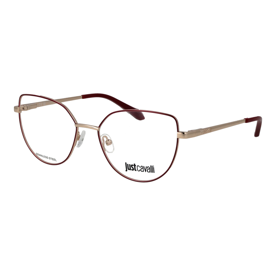 Just Cavalli Cat-eye glasses, Metal frame, Just Cavalli Optical Frames VJC069 0307 54 – Burghley & Co (Image 1)
