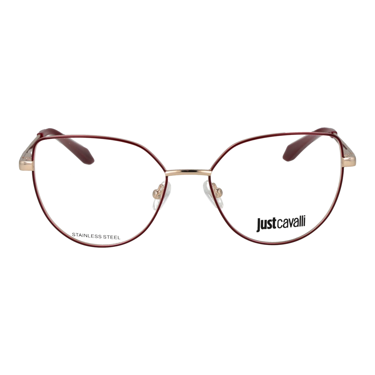 Just Cavalli Cat-eye glasses, Metal frame, Just Cavalli Optical Frames VJC069 0307 54 – Burghley & Co (Image 2)
