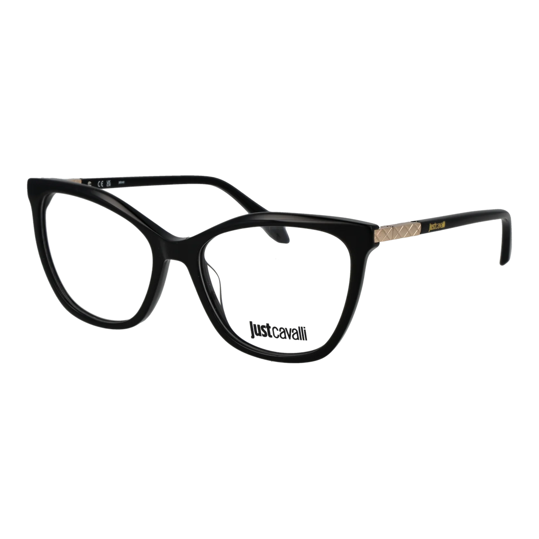 Just Cavalli glasses, Just Cavalli Optical Frames VJC059 0700 55 – Burghley & Co (Image 1)