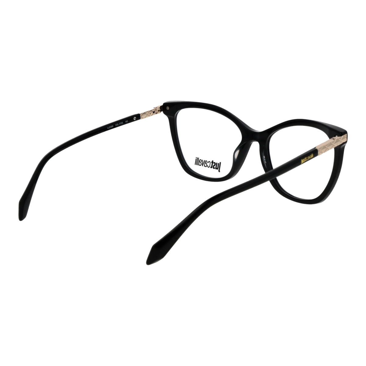 Just Cavalli glasses, Just Cavalli Optical Frames VJC059 0700 55 – Burghley & Co (Image 3)