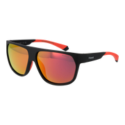 Polaroid Rectangle sunglasses, Plastic frame, Polaroid Sunglasses PLD 7053/S BLXOZ 60 – Burghley & Co (Image 1)