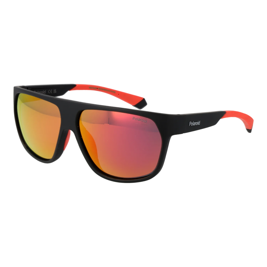 Polaroid Rectangle sunglasses, Plastic frame, Polaroid Sunglasses PLD 7053/S BLXOZ 60 – Burghley & Co (Image 1)