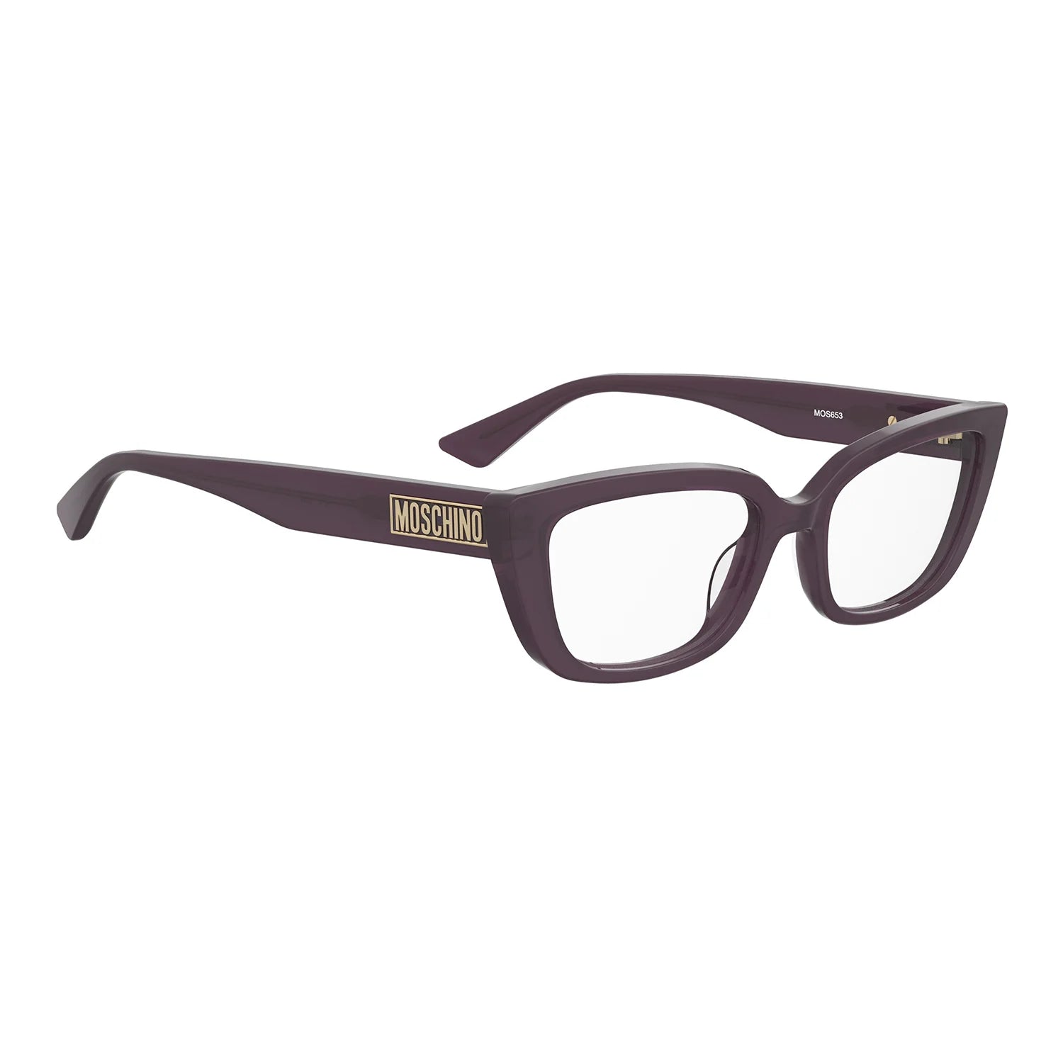 Moschino Love glasses, Moschino Love Optical Frames MOS653 B3V17 52 – Burghley & Co (Image 2)