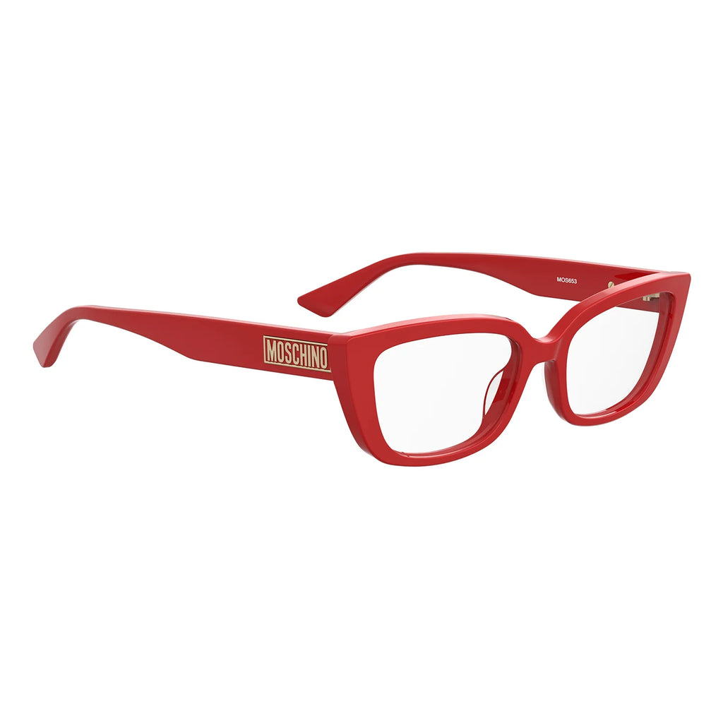 Moschino Love glasses, Moschino Love Optical Frames MOS653 C9A17 52 – Burghley & Co (Image 3)