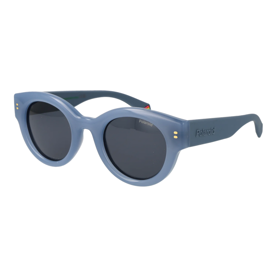 Polaroid Round sunglasses, Plastic frame, Polaroid Sunglasses PLD 6240/S/X MVUC3 48 – Burghley & Co (Image 1)
