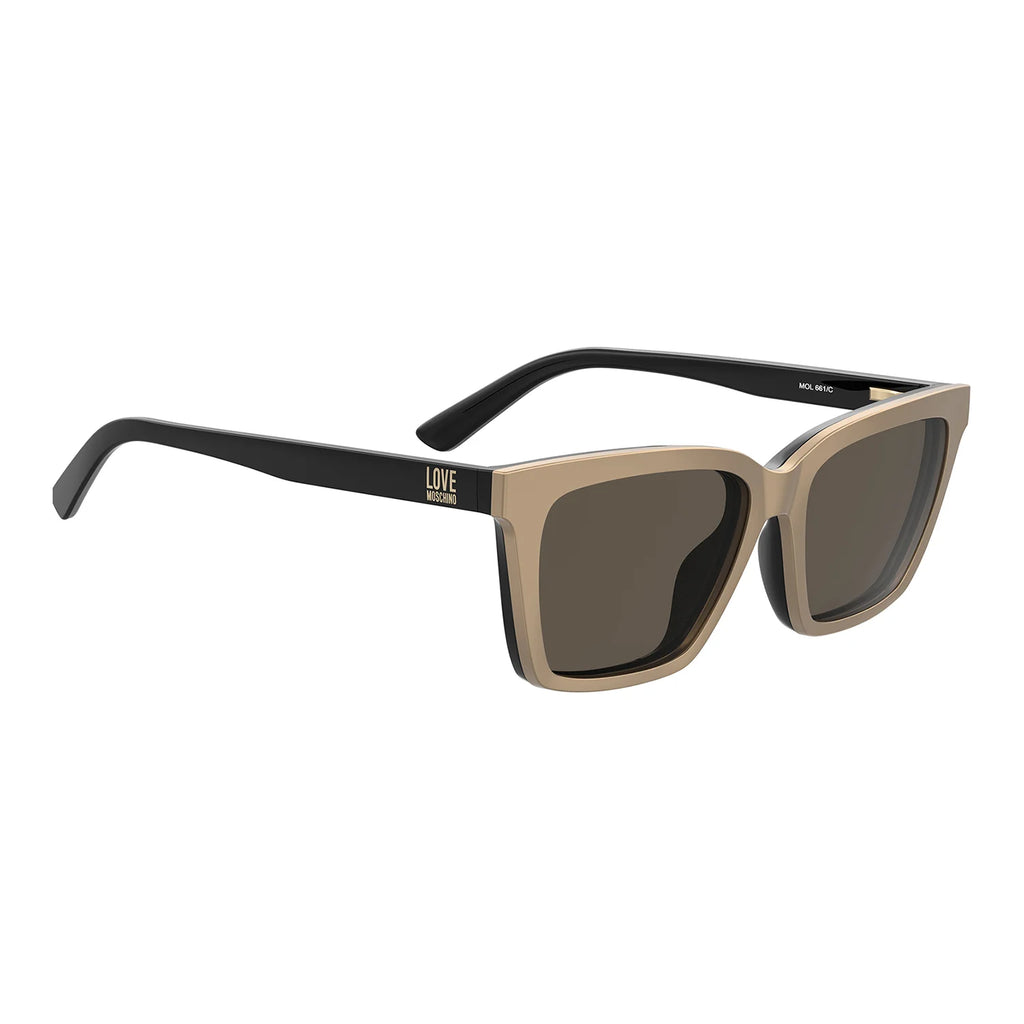 Moschino Love sunglasses, Moschino Love Frames with Sunglasses-Clips MOL661/C R6016 54 – Burghley & Co (Image 3)