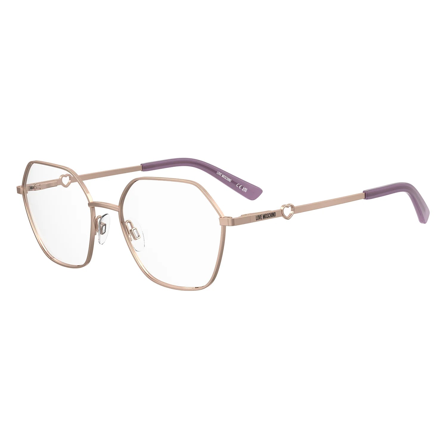 Moschino Love glasses, Moschino Love Optical Frames MOL650 DDB18 55 – Burghley & Co (Image 1)