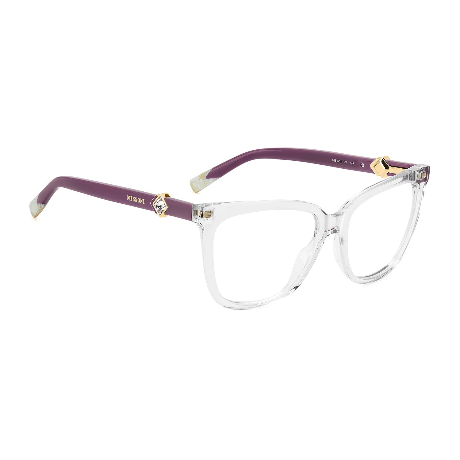 Missoni glasses, Missoni Optical Frames MIS 0231 90016 54 – Burghley & Co (Image 2)