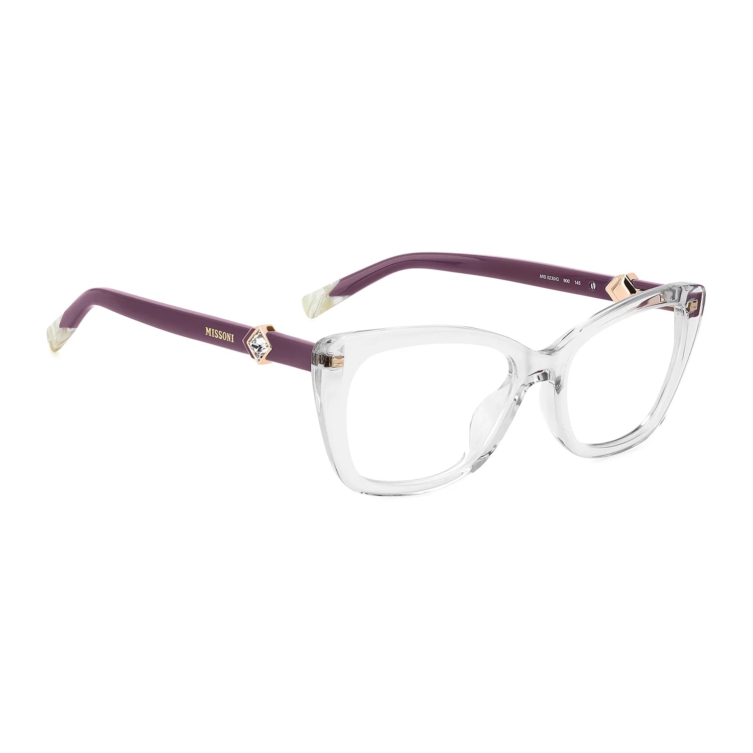 Missoni glasses, Missoni Optical Frames MIS 0230/G 90038 53 – Burghley & Co (Image 3)