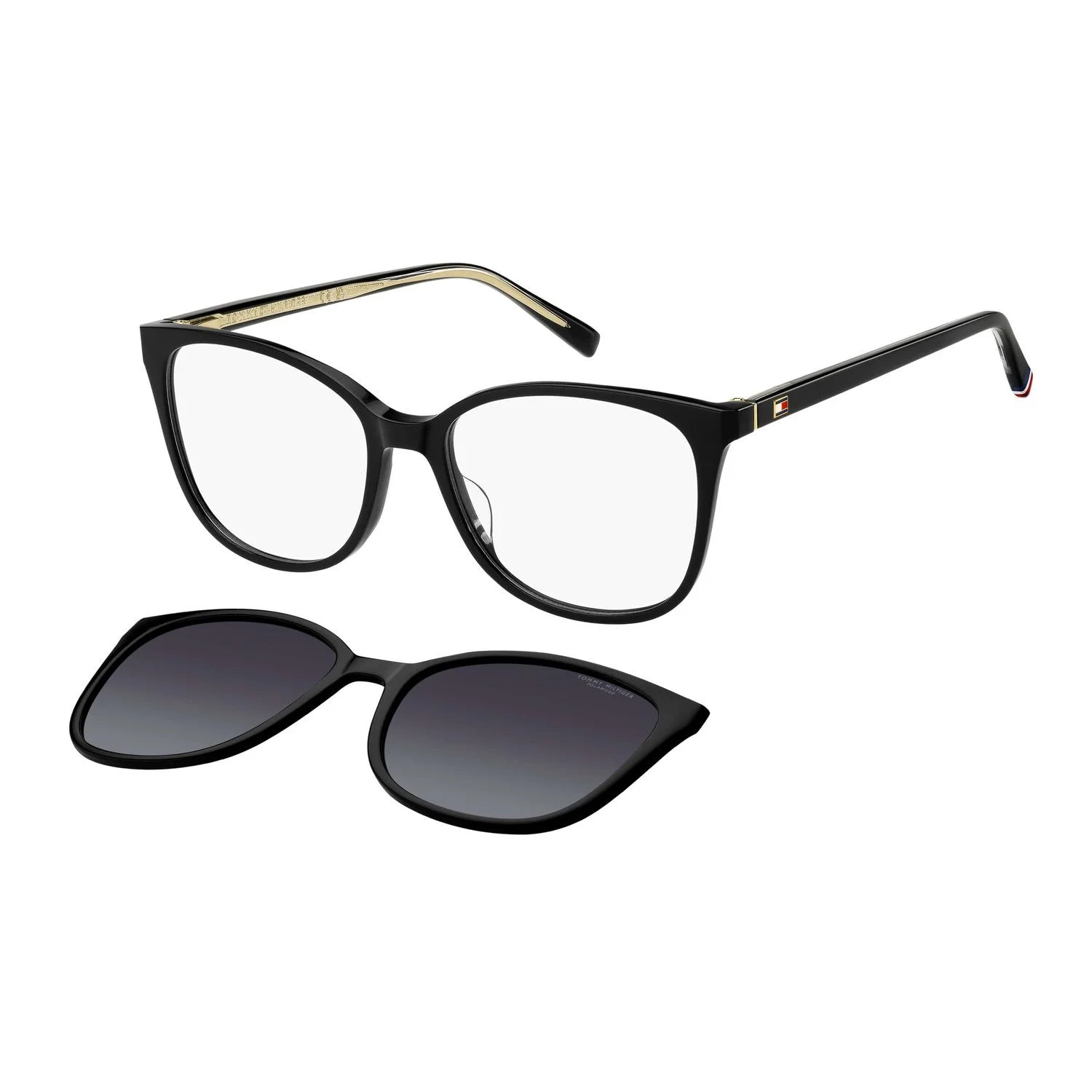 Tommy Hilfiger sunglasses, Tommy Hilfiger Frames with Sunglasses-Clips TH 2294/C 80716 52 – Burghley & Co (Image 1)