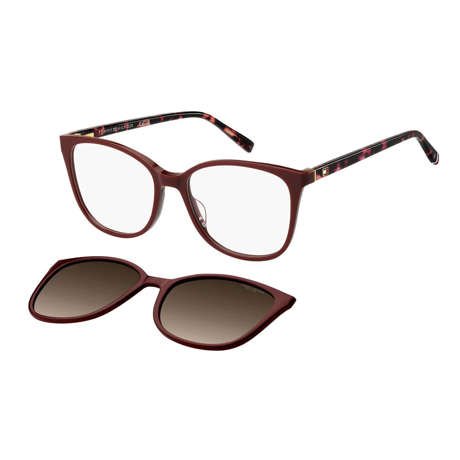 Tommy Hilfiger sunglasses, Tommy Hilfiger Frames with Sunglasses-Clips TH 2294/C LHF16 52 – Burghley & Co (Image 1)