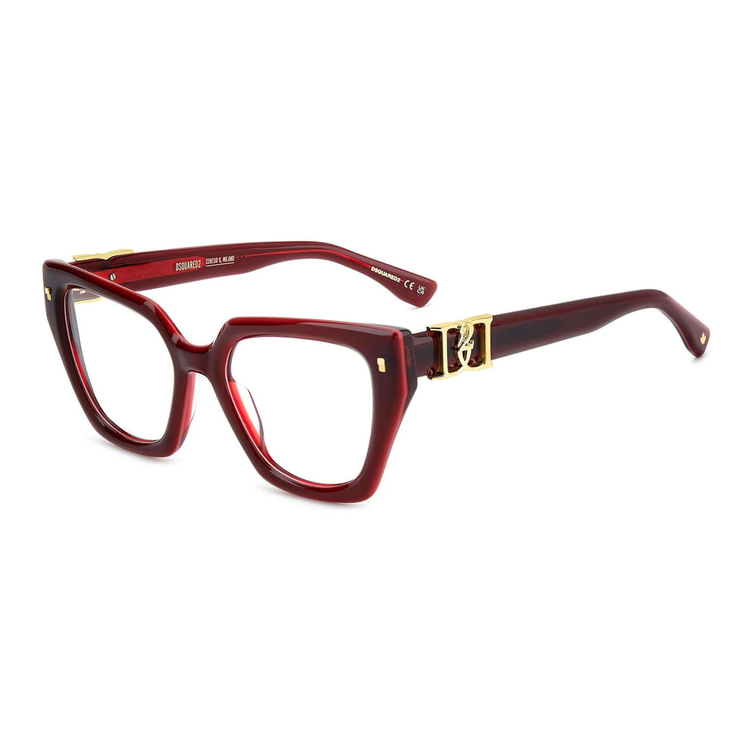Dsquared2 glasses, Dsquared2 Optical Frames D2 0186 8CQ19 53 – Burghley & Co (Image 1)