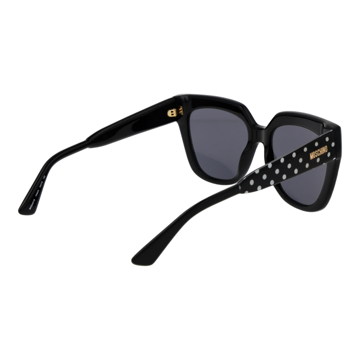 Moschino Square sunglasses, Acetate frame, Moschino Sunglasses MOS207/S 7RMIR 55 – Burghley & Co (Image 3)