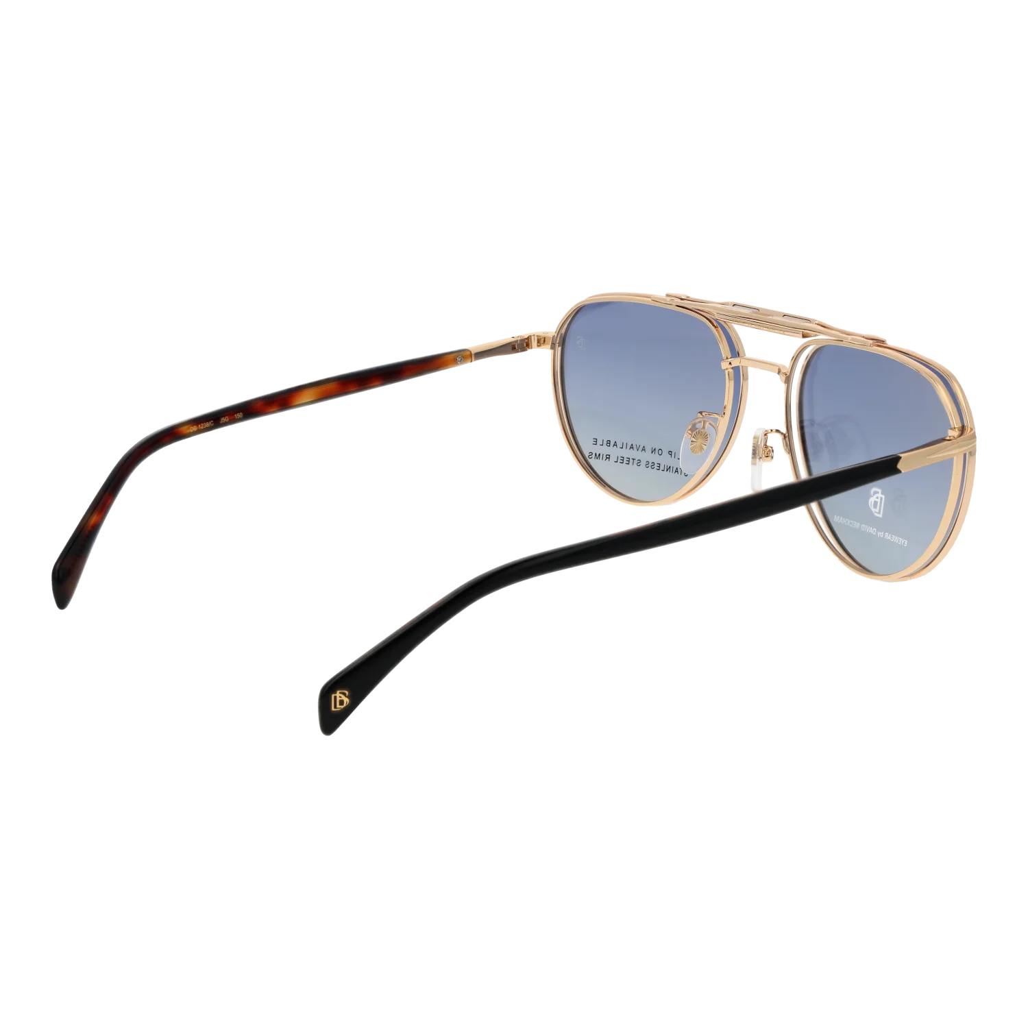 David Beckham glasses, David Beckham Optical Frames DB 1238/C J5G19 54 – Burghley & Co (Image 3)