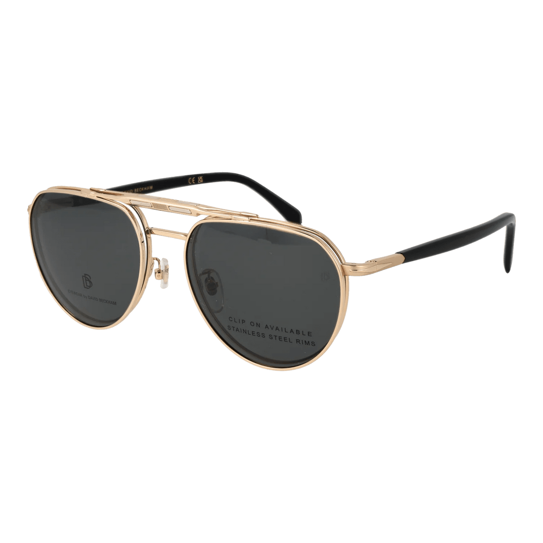 David Beckham glasses, David Beckham Optical Frames DB 1238/C RHL19 54 – Burghley & Co (Image 1)