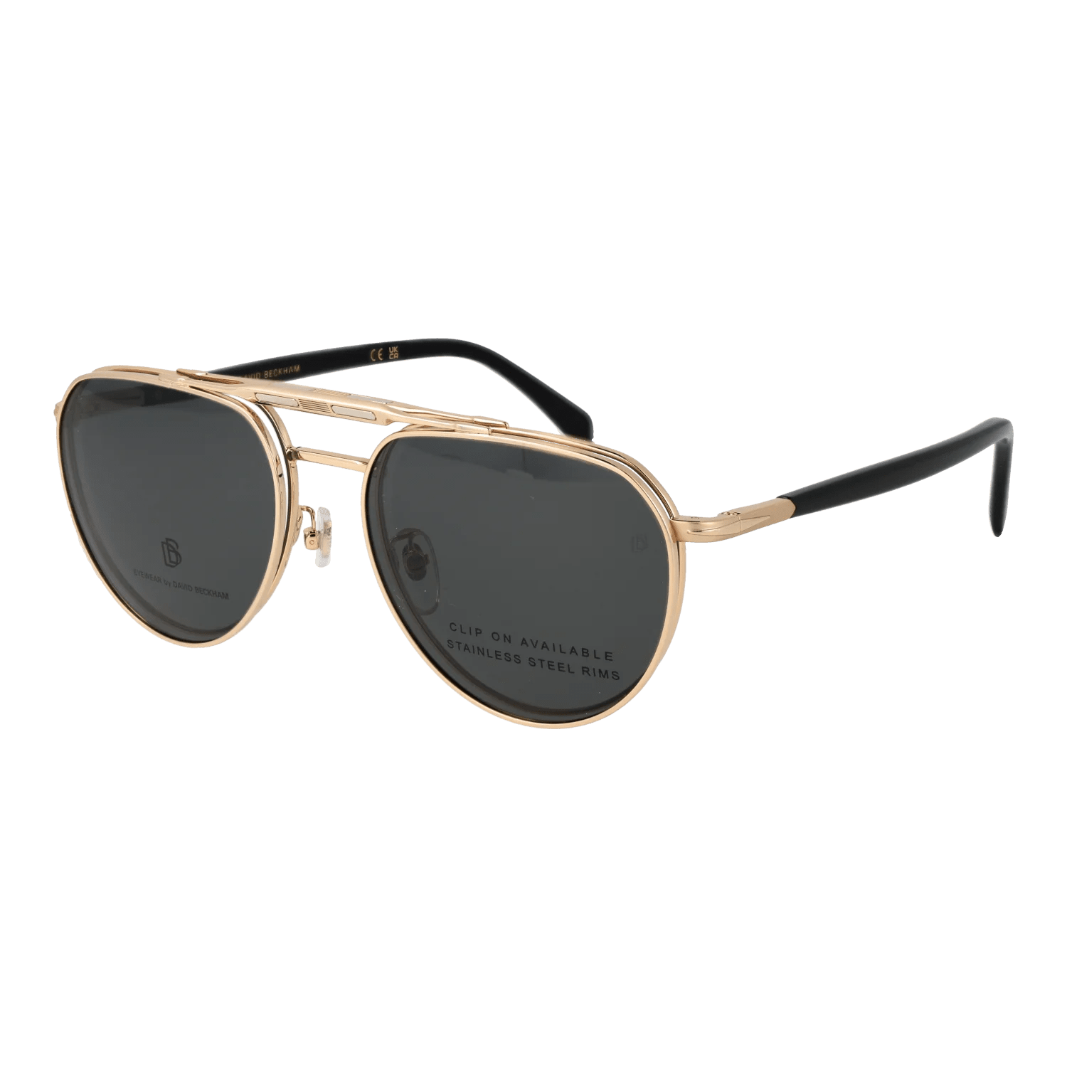 David Beckham glasses, David Beckham Optical Frames DB 1238/C RHL19 54 – Burghley & Co (Image 1)