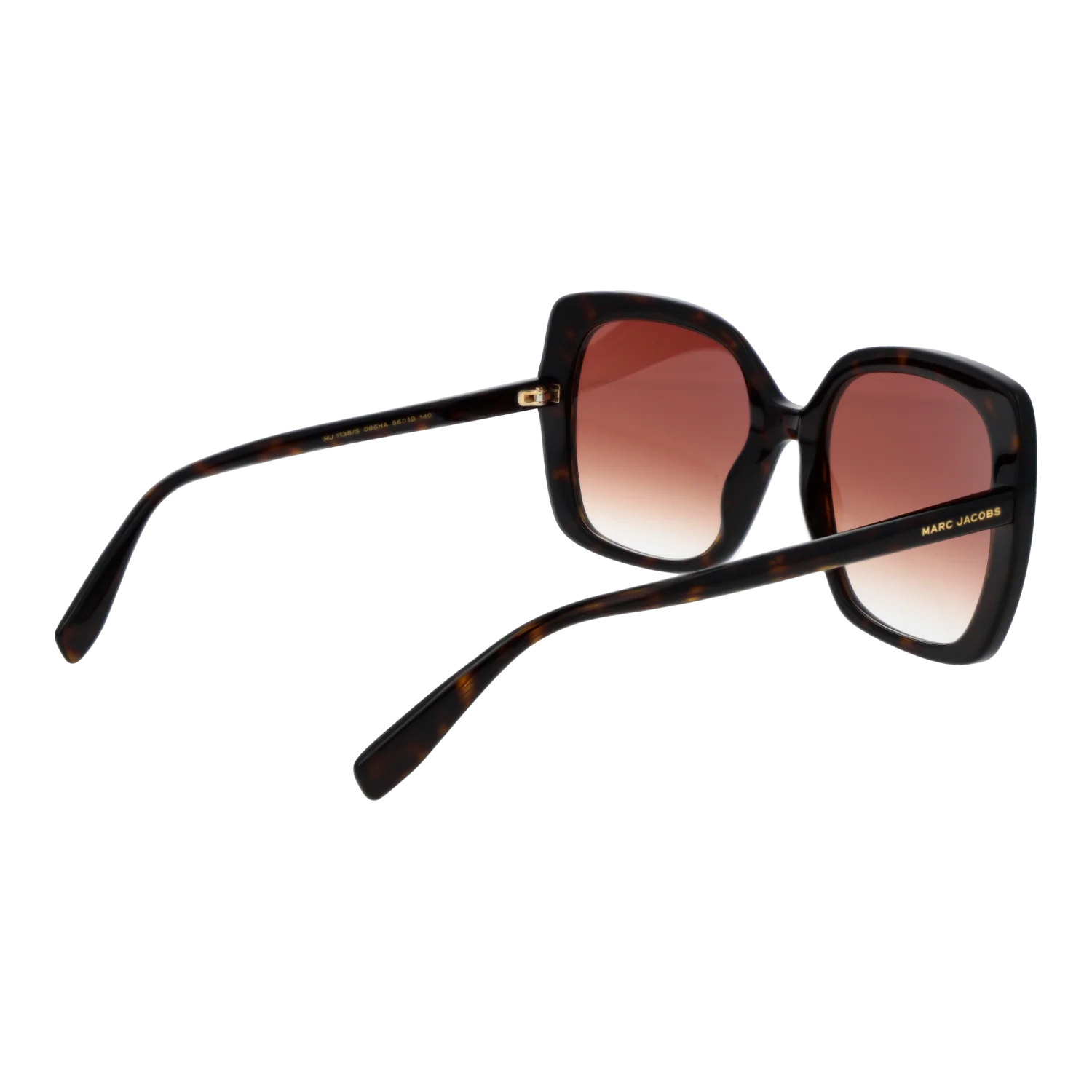 Marc Jacobs Square sunglasses, Acetate frame, Marc Jacobs Sunglasses MJ 1138/S 56086HA – Burghley & Co (Image 3)