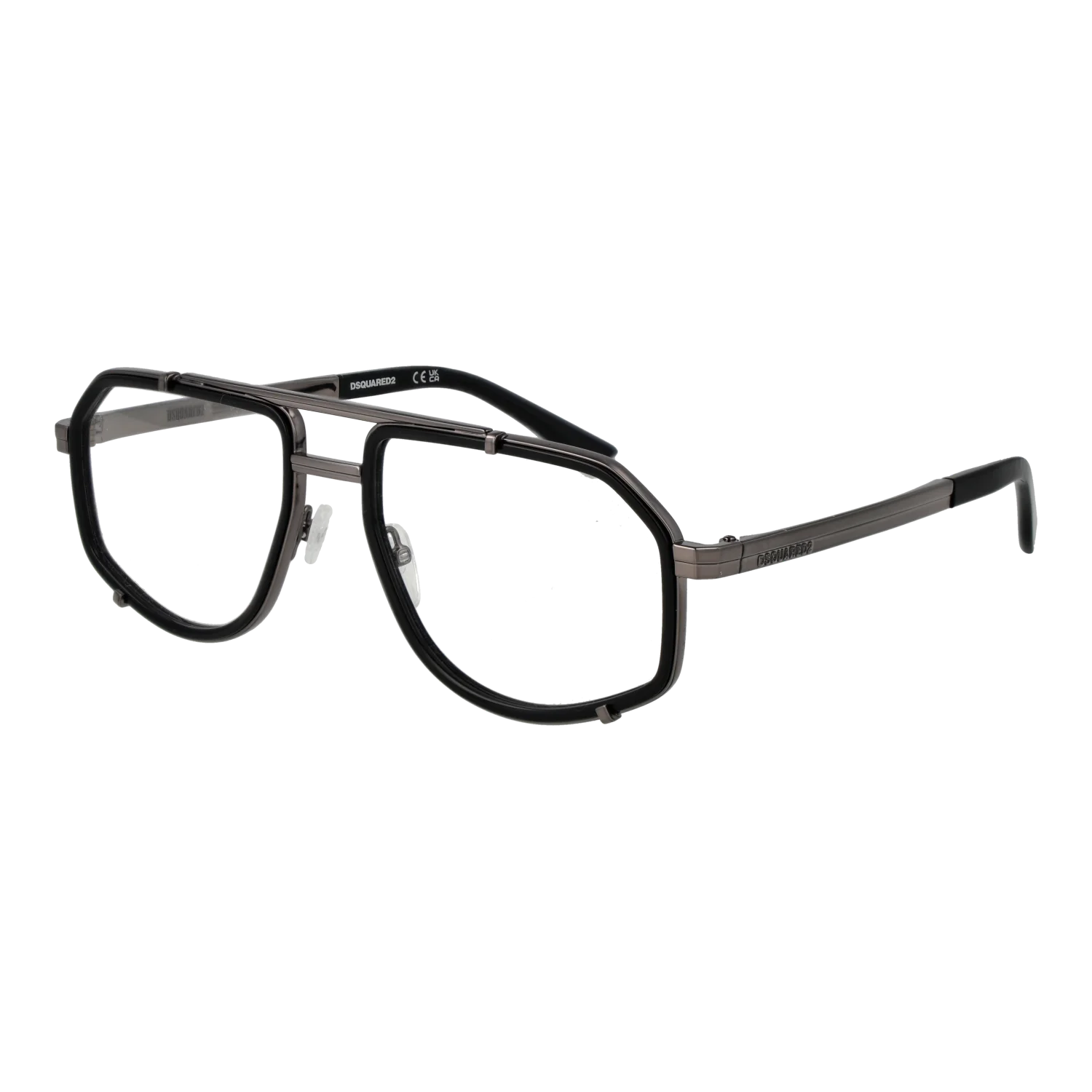 Dsquared2 Rectangle glasses, Metal frame, Dsquared2 Optical Frames D2 0191 56ANS18 – Burghley & Co (Image 1)