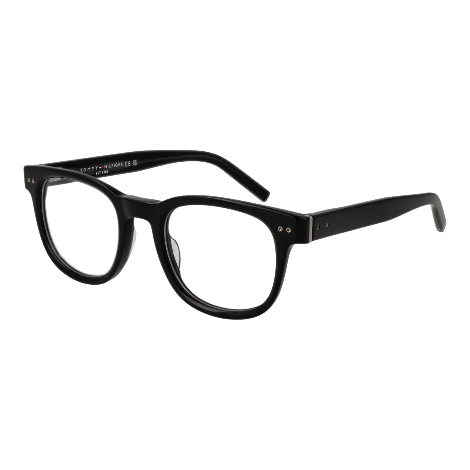 Tommy Hilfiger Round glasses, Acetate frame, Tommy Hilfiger Optical Frames TH 86 5180722 – Burghley & Co (Image 1)
