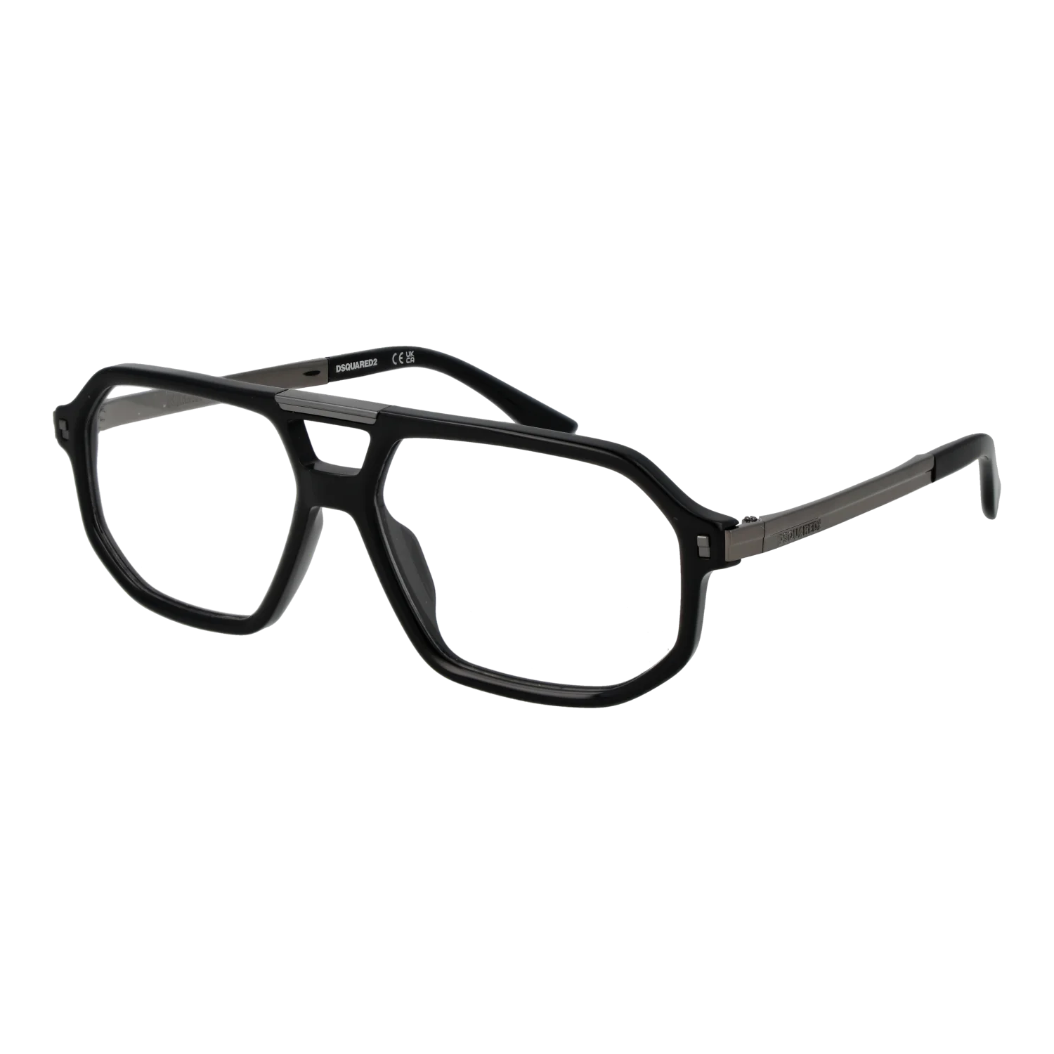 Dsquared2 Rectangle glasses, Acetate frame, Dsquared2 Optical Frames D2 0195 57ANS15 – Burghley & Co (Image 1)