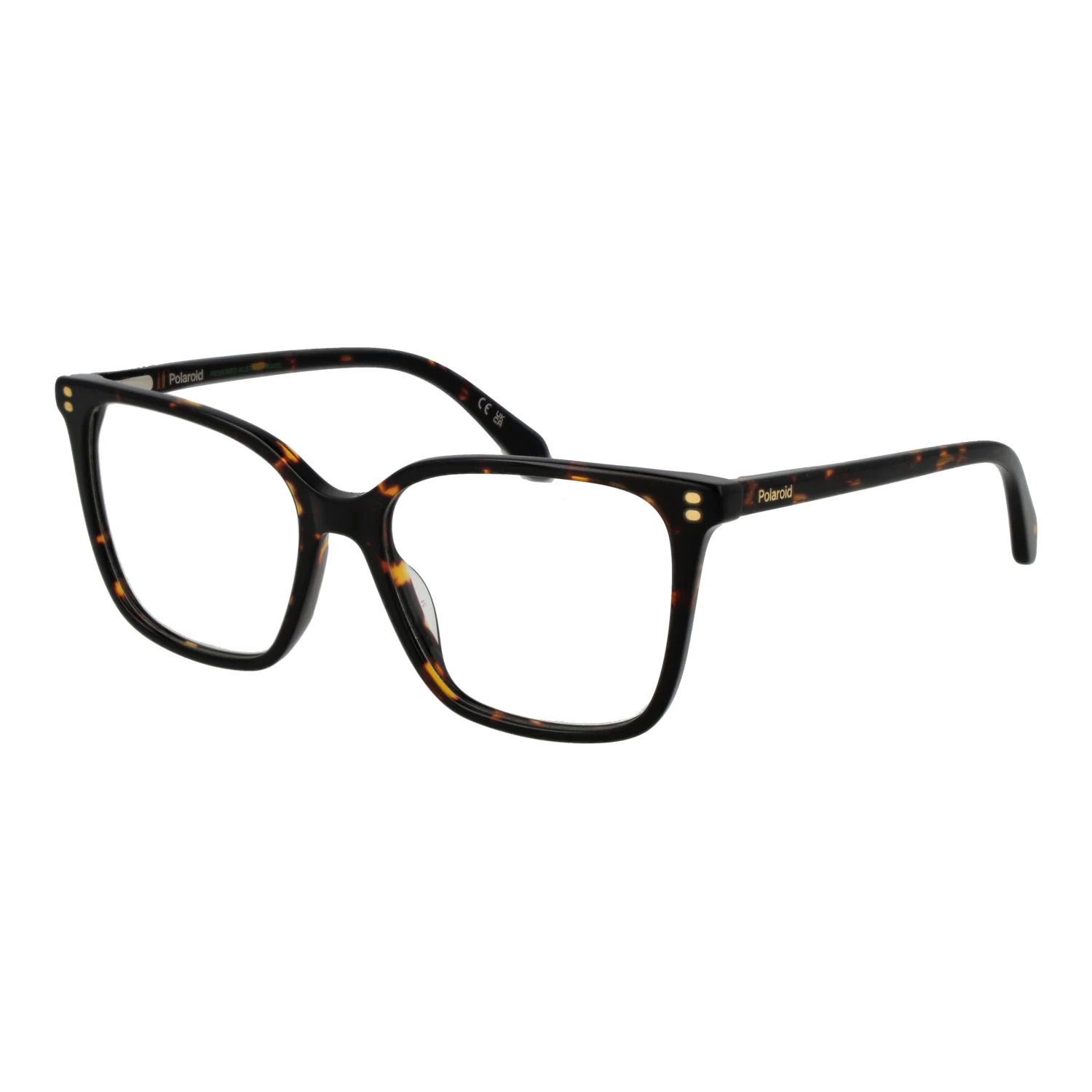 Polaroid Square glasses, Acetate frame, Polaroid Optical Frames PLD D606 5308617 – Burghley & Co (Image 1)