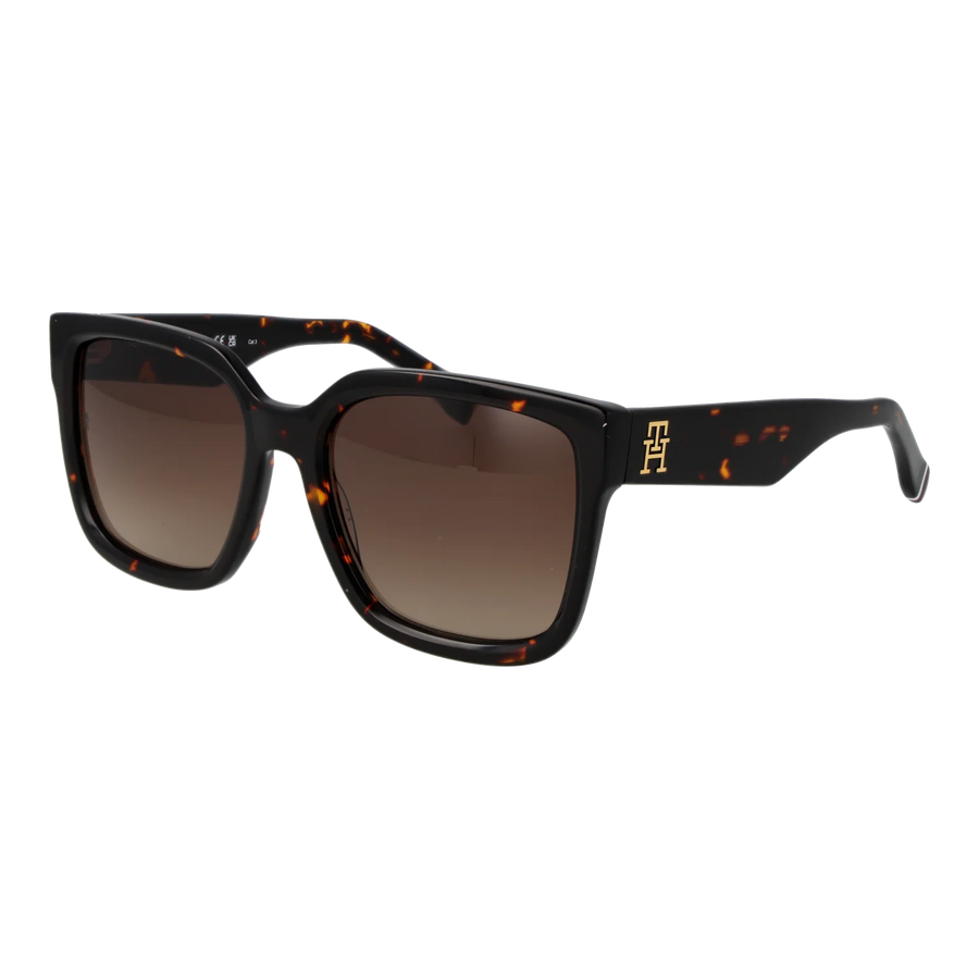 Tommy Hilfiger Square sunglasses, Acetate frame, Tommy Hilfiger Sunglasses TH 2342/S 56086HA – Burghley & Co (Image 1)
