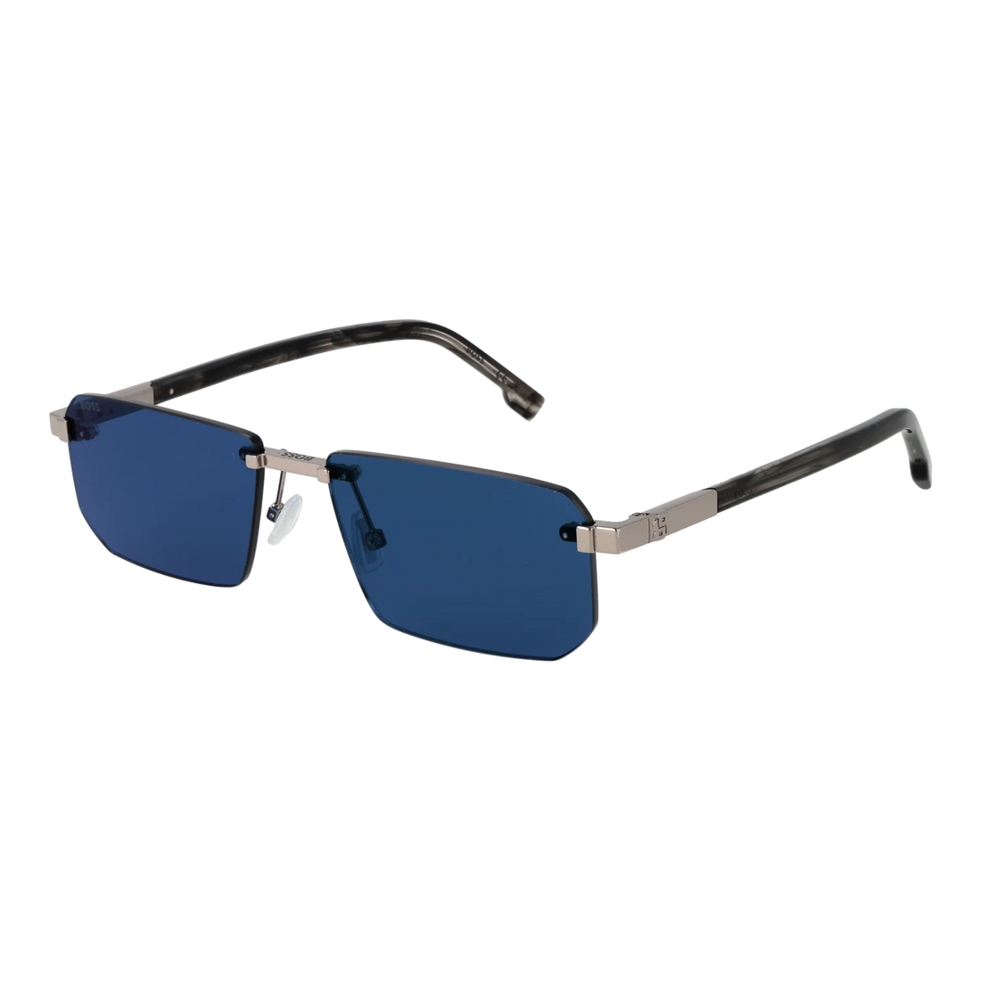 Boss Rectangle sunglasses, Metal frame, Boss Sunglasses BOSS 1918/S 576LBMT – Burghley & Co (Image 1)