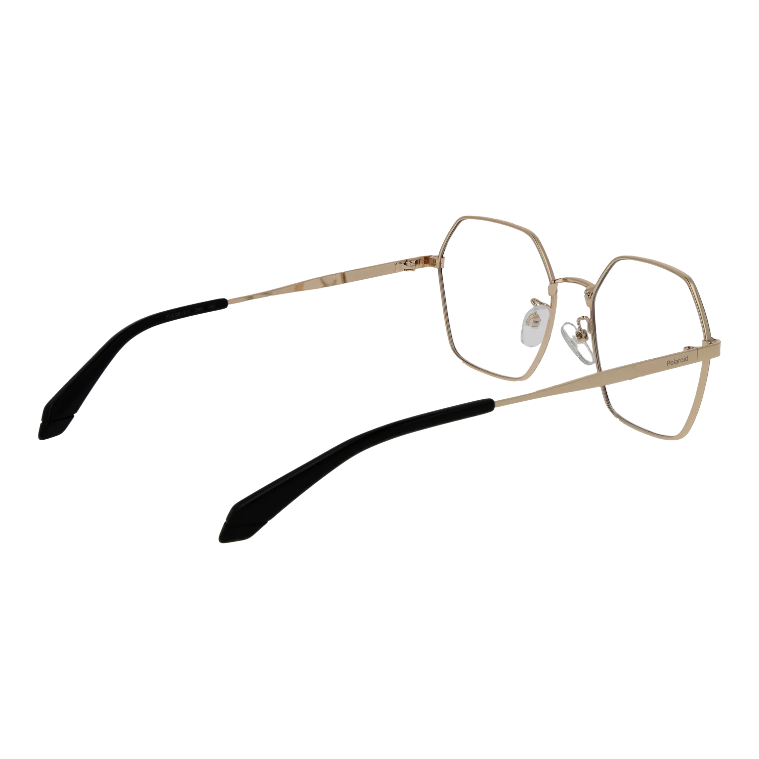 Polaroid Square glasses, Metal frame, Polaroid Optical Frames PLD D612/G 552M218 – Burghley & Co (Image 3)