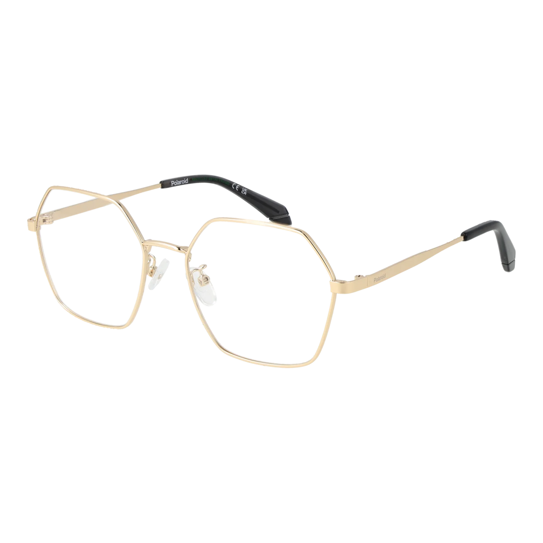 Polaroid glasses, Metal frame, Polaroid Optical Frames PLD D612/G 55J5G18 – Burghley & Co (Image 1)