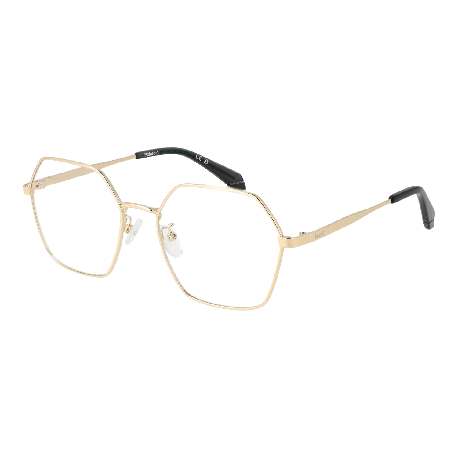 Polaroid glasses, Metal frame, Polaroid Optical Frames PLD D612/G 55J5G18 – Burghley & Co (Image 1)