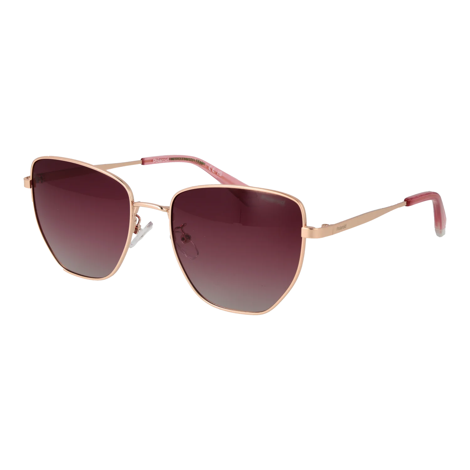 Polaroid Square sunglasses, Metal frame, Polaroid Sunglasses PLD 4204/G/S/X 56DDBJR – Burghley & Co (Image 1)