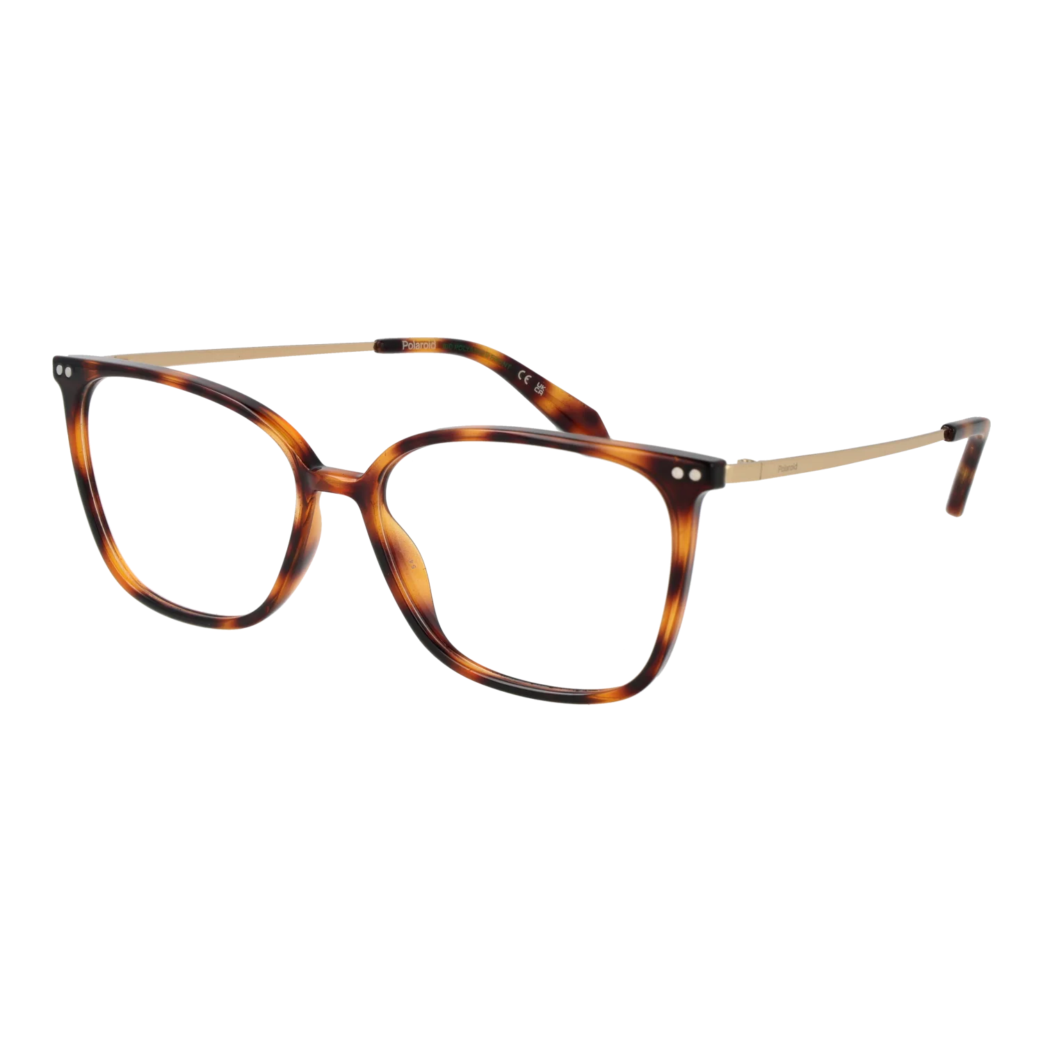 Polaroid Square glasses, Titanium frame, Polaroid Optical Frames PLD D616 5508615 Titan – Burghley & Co (Image 1)