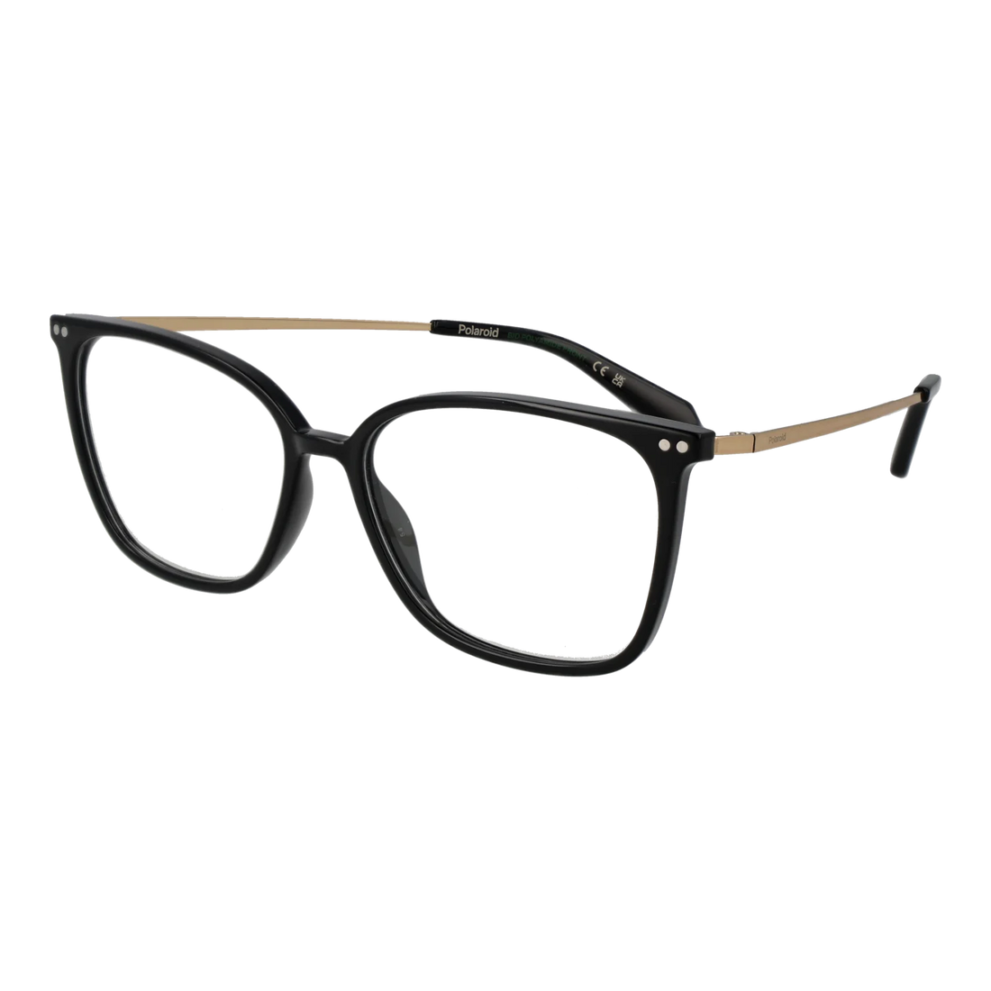 Polaroid Square glasses, Titanium frame, Polaroid Optical Frames PLD D616 5580715 Titan – Burghley & Co (Image 1)