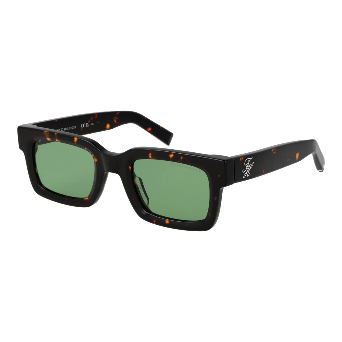Tommy Hilfiger Rectangle sunglasses, Acetate frame, Tommy Hilfiger Sunglasses TH 2368/S 49086QT – Burghley & Co (Image 1)